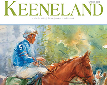 Keeneland Magazine cover